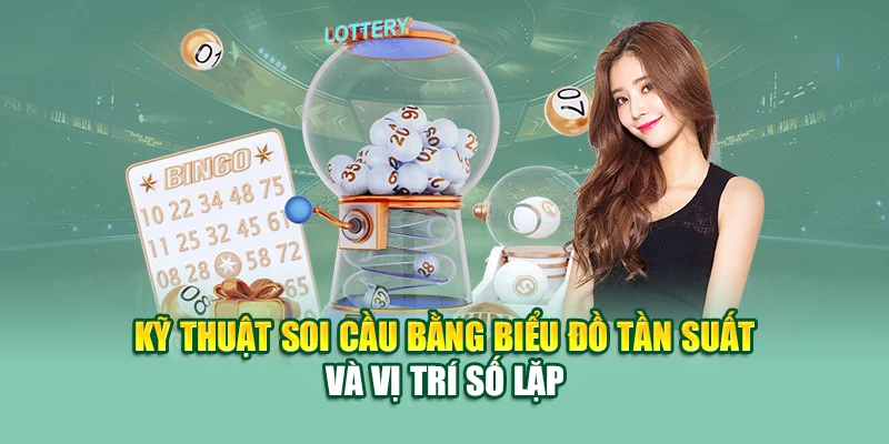 Kỹ thuật soi cầu bằng biểu đồ tần suất và vị trí số lặp