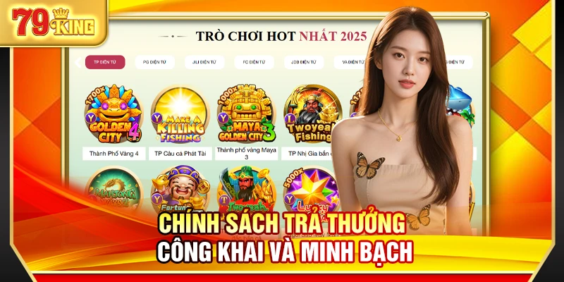 Chính sách trả thưởng công khai và minh bạch